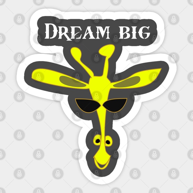 Dream big Sticker by BeckyS23